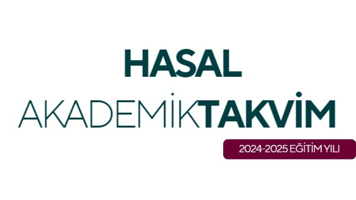 2024-2025 Akademik Takvim